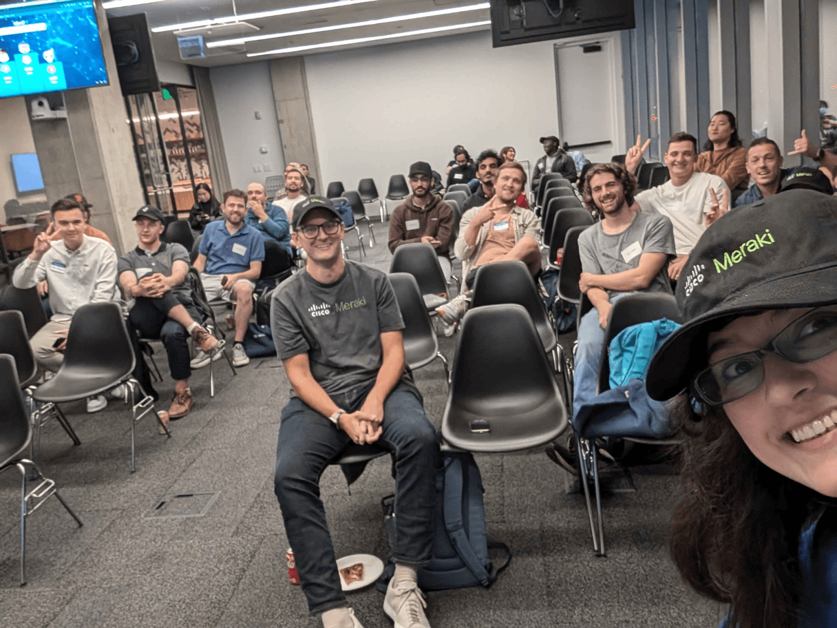 React Bay Area at Cisco Meraki event photo