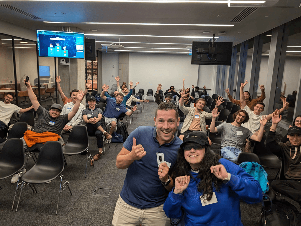 React Bay Area at Cisco Meraki event photo