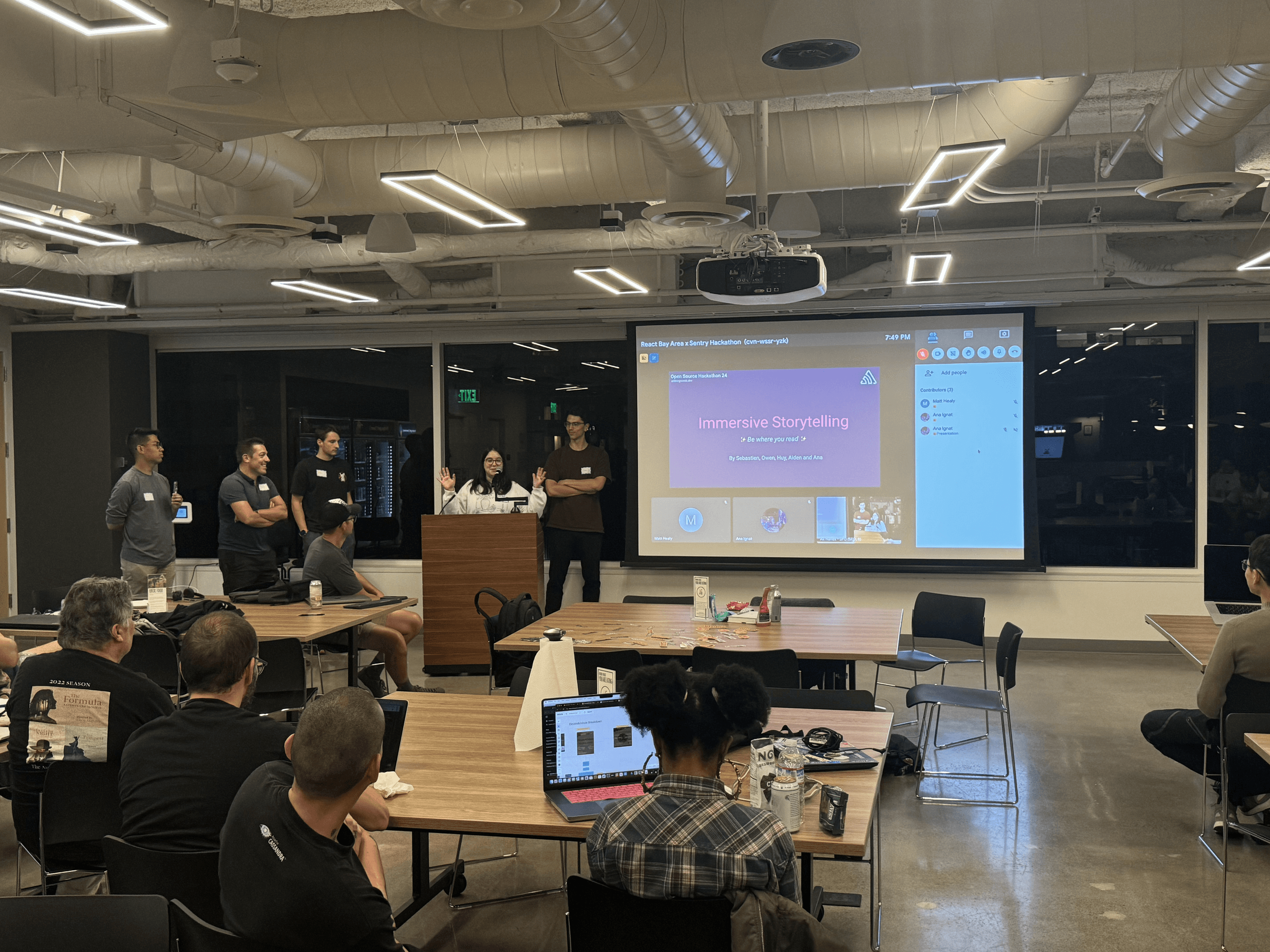 Open Source Hackathon event photo