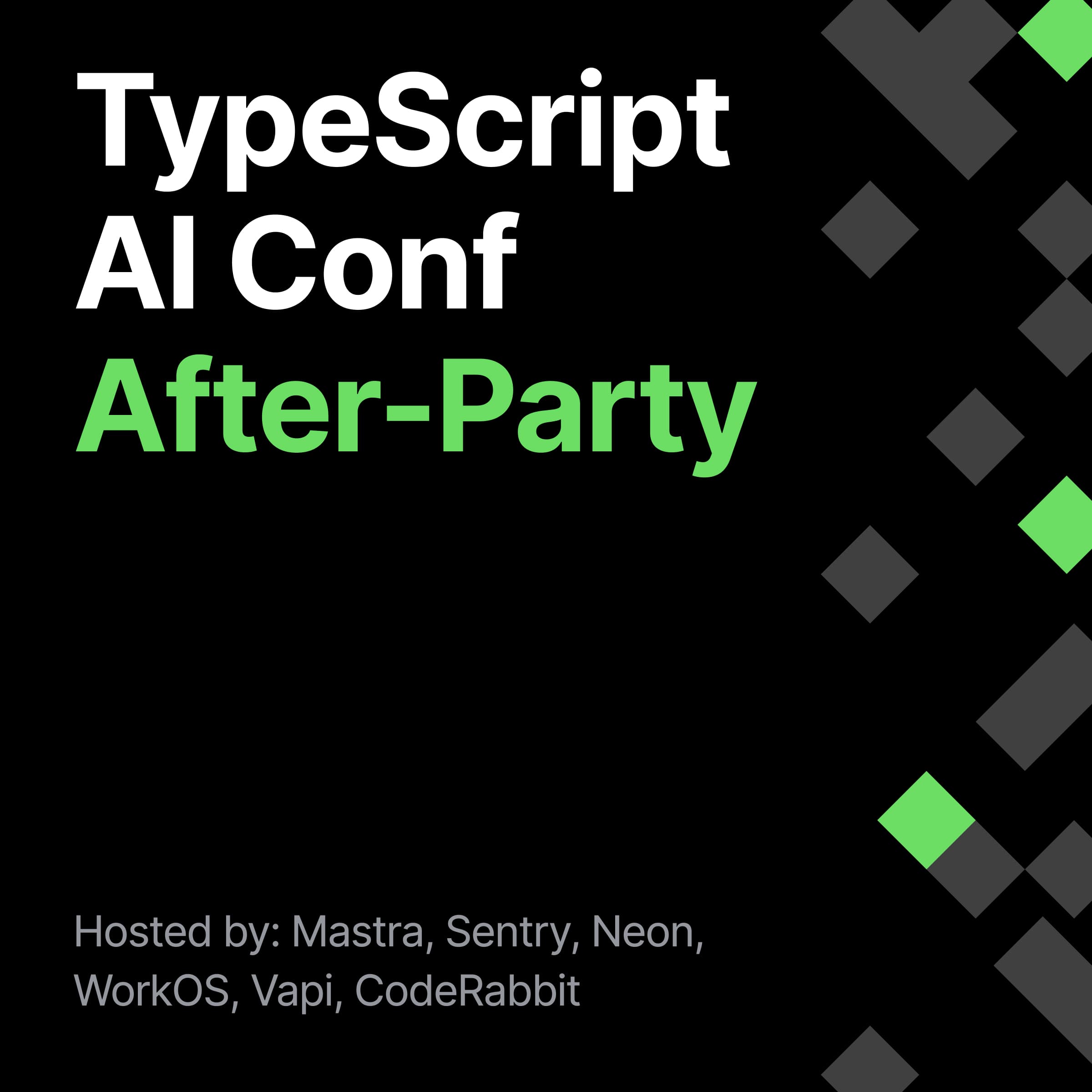 TypeScript AI: The official conference after-party event cover
