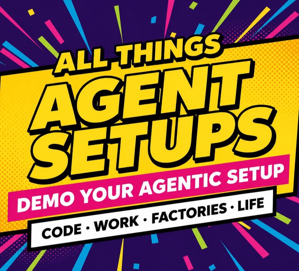 All Things Agent Setups event cover